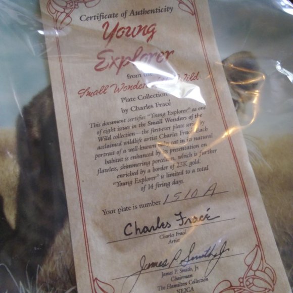 Small Wonders of the Wild Plate - Picture 2 of 7